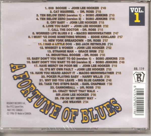 A FORTUNE OF BLUES VOL 1 - Image 3