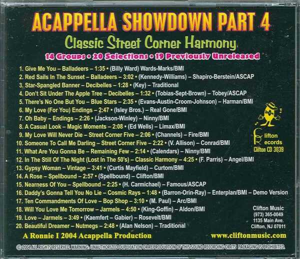 ACAPPELLA SHOWDOWN VOL 4 - Image 3