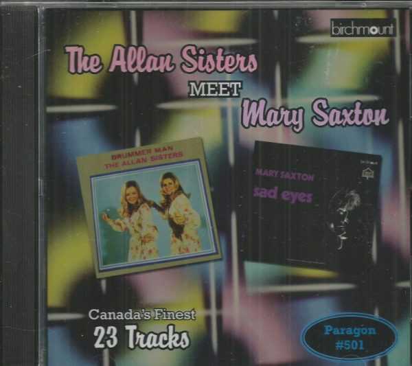 ALLAN SISTERS MEET MARY SAXTON