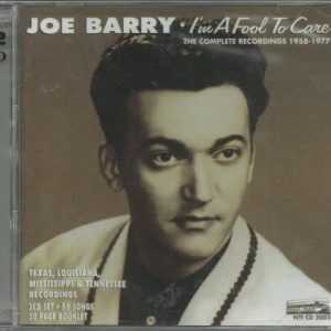 JOE BARRY - I'M A FOOL TO CARE CD