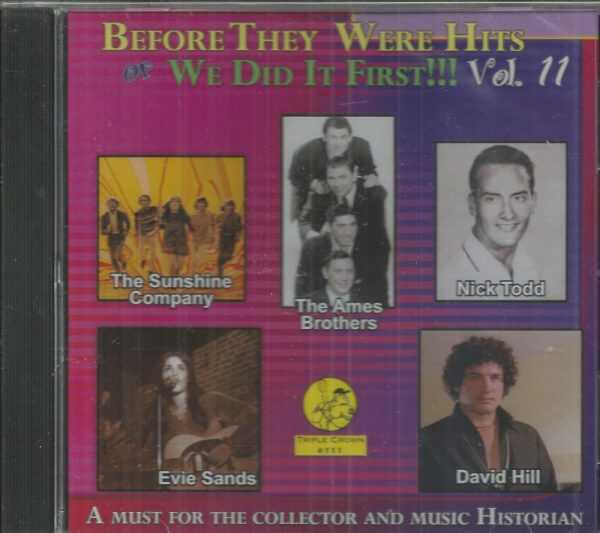 BEFORE THEY WERE HITS - VOL 11