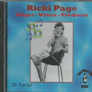 RICKI PAGE - SINGER WRITER PRODUCER