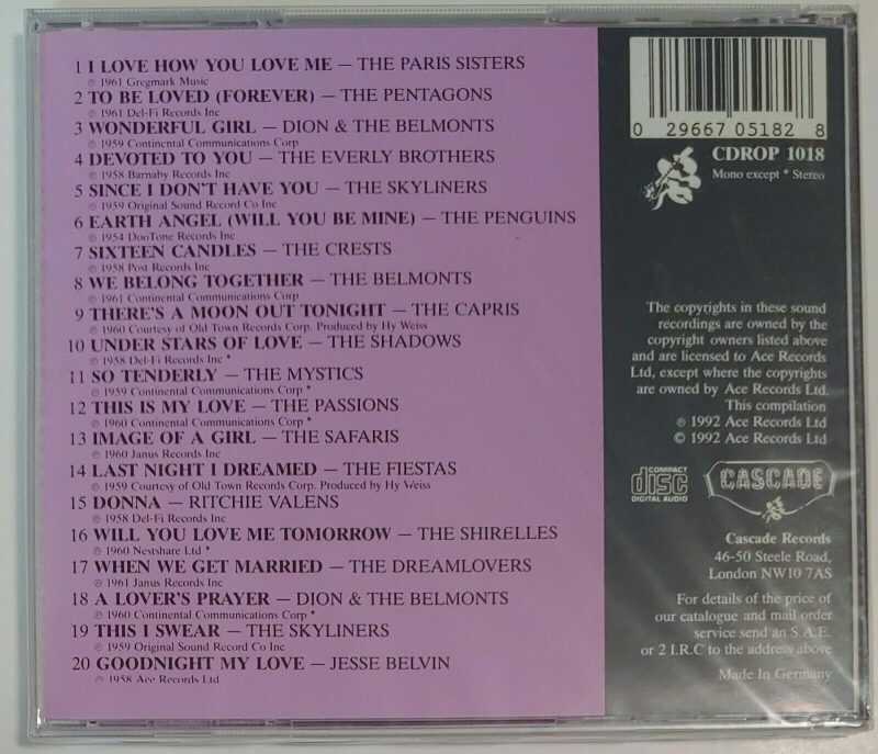 21 GREAT LOVE SONGS OF THE ROCK N ROLL ERA - CD Greeting, LLC