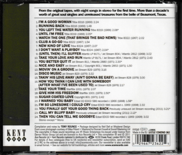 BARBARA LYNN – A GOOD WOMAN: THE COMPLETE TRIBE AND JET STREAM SINGLES 1966-1979 - Image 3