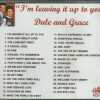 DALE AND GRACE - I'M LEAVING IT ALL UP TO YOU CD - Image 3