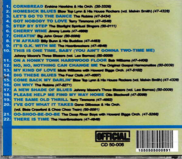 RCA VICTOR RCA RHYTHM 'N' BLUES - VOL 3 CD - Image 3