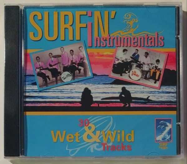 SURFIN INSTRUMENTALS: 30 WET AND WILD TRACKS - VARIOUS ARTISTS