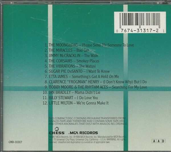 THE BEST OF CHESS RHYTHM AND BLUES - VOLUME 1 CD - Image 3
