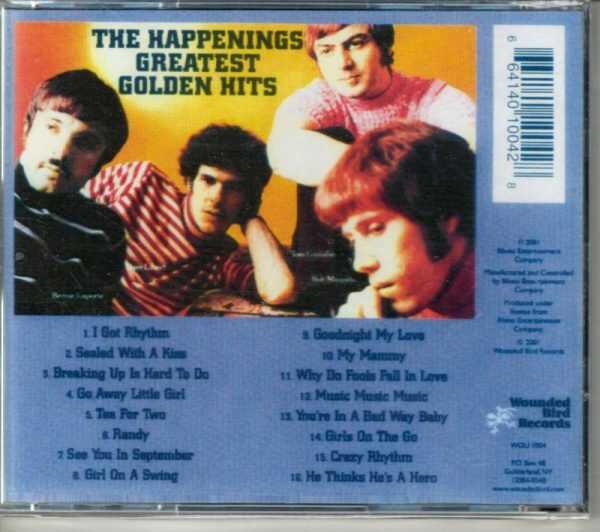THE HAPPENINGS - GREATEST GOLDEN HITS - Image 3