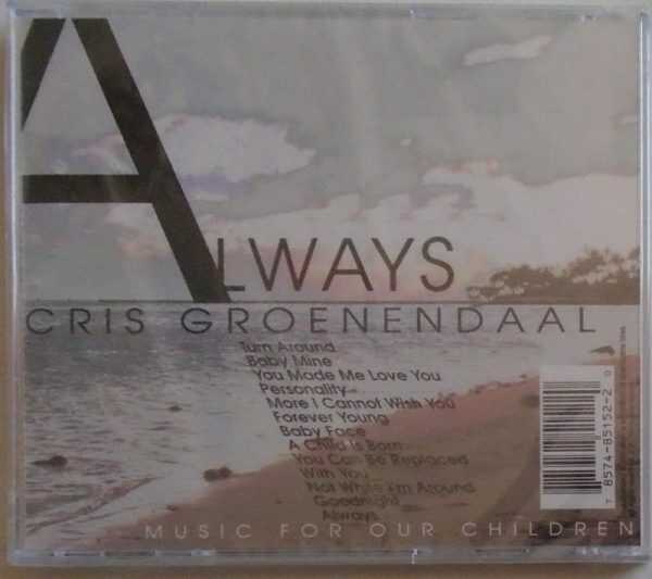 CRIS GROENENDAAL - ALWAYS - MUSIC FOR CHILDREN - CD - Image 3