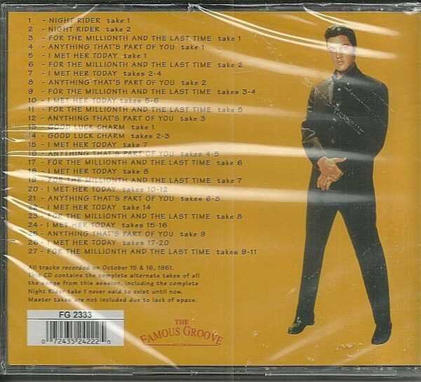 ELVIS PRESLEY - CD - Night Rider 61 - Image 3