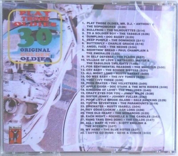 30 ORIGINAL OLDIES - PLAY THOSE OLDIES - Image 3
