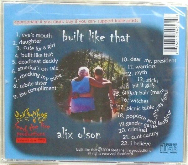 ALIX OLSON - CD - Built Like That - BRAND NEW - Image 3