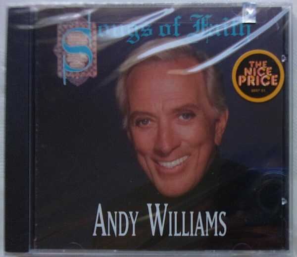 ANDY WILLIAMS - CD - Songs Of Faith - BRAND NEW
