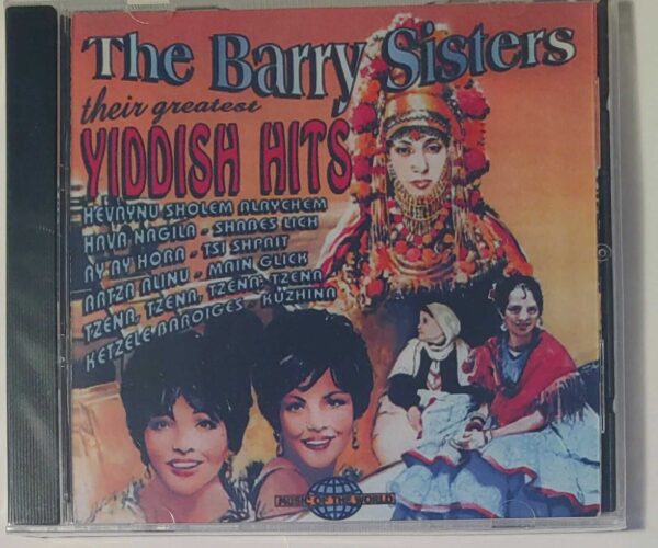BARRY SISTERS  -  THEIR GREAT YIDDISH HITS   CD     BRAND NEW