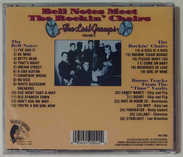 BELL NOTES MEET ROCKIN CHAIRS   CD     BRAND NEW - Image 3