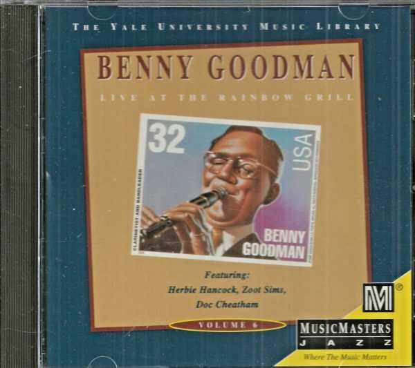 BENNY GOODMAN - CD - Live At The Rainbow Grill - Volume 6 - LIKE NEW