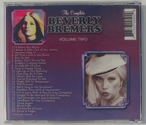BEVERLY BREMERS - COMPLETE VOL 2   CD  BRAND NEW - Image 3