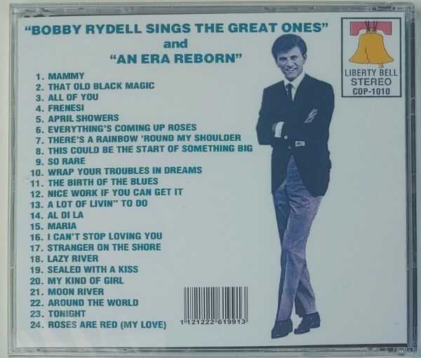 BOBBY RYDELL - SALUTES GREAT ONES / ERA REBORN   CD     BRAND NEW - Image 3