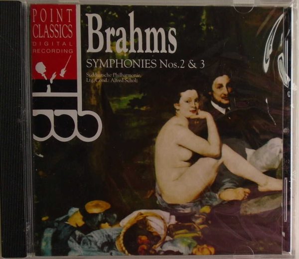 BRAHMS - CD - Symphonies Nos. 2 & 3 - Point Classics - BRAND NEW