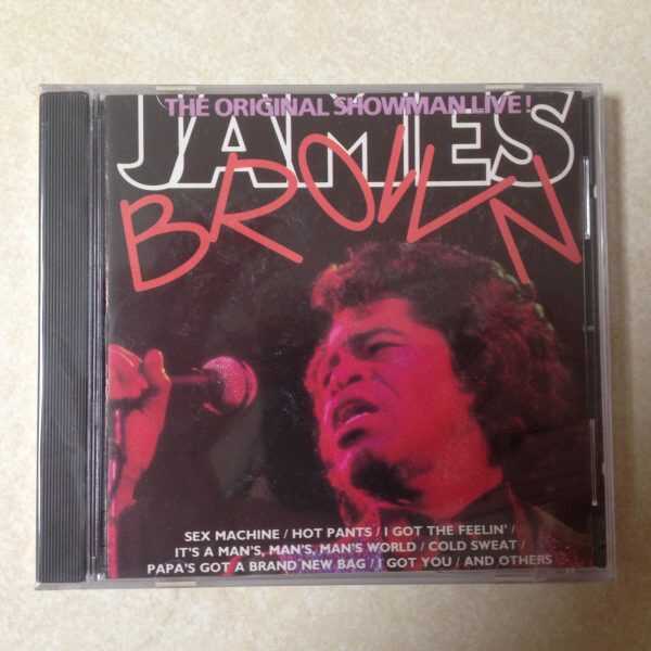 BROWN, JAMES - ORIGINAL SHOWMAN LIVE -- BRAND NEW CD