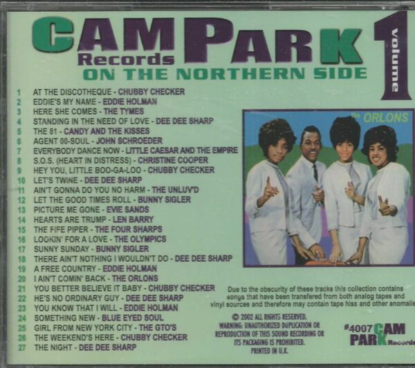 CAM PARK - On The Northern Side - Volume 1- CD - BRAND NEW - Image 3