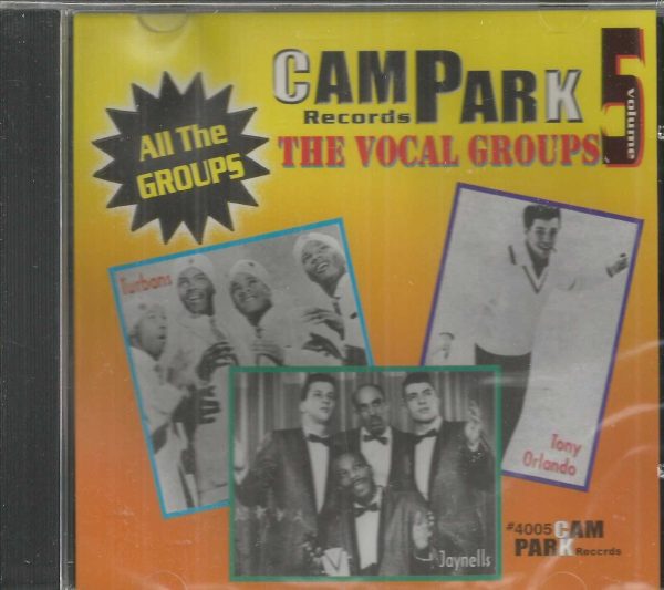 CAM PARK VOCAL GROUPS CD - VOL 5   BRAND NEW