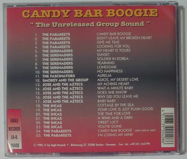 CANDY BAR BOOGIE - THE UNRELEASED GROUP SOUND   CD   BRAND NEW - Image 3