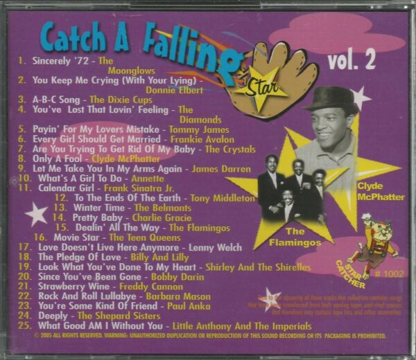 CATCH A FALLING STAR - CD - Vol. 2 - BRAND NEW - Image 3