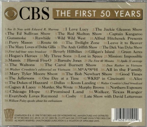 CBS - The First 50 Years - CD - Brand New - Image 3