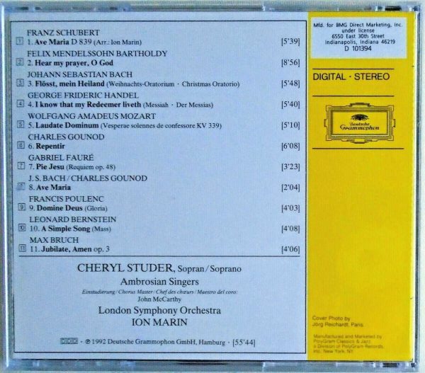 CHERYL STUDER - CD - Songs of Praise - BRAND NEW - Image 3