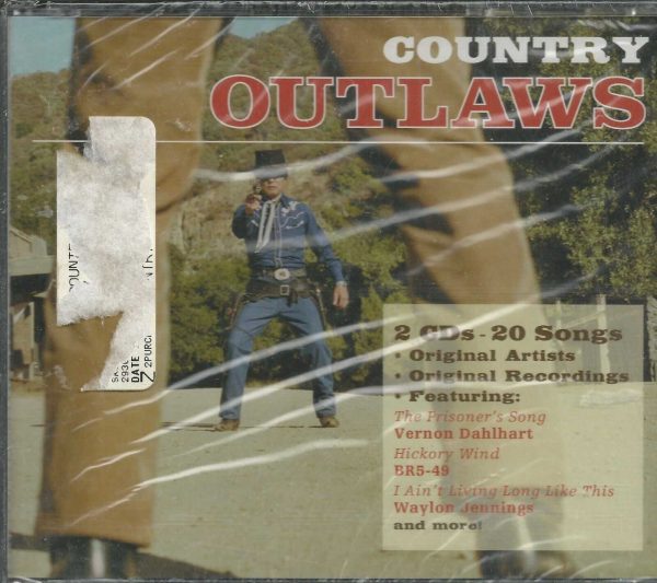 COUNTRY OUTLAWS - CD - 2 CDs - BRAND NEW