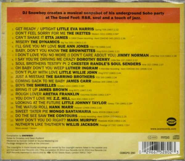 DJ Snowboy Presents - The Good Foot- CD - Brand New - Image 3