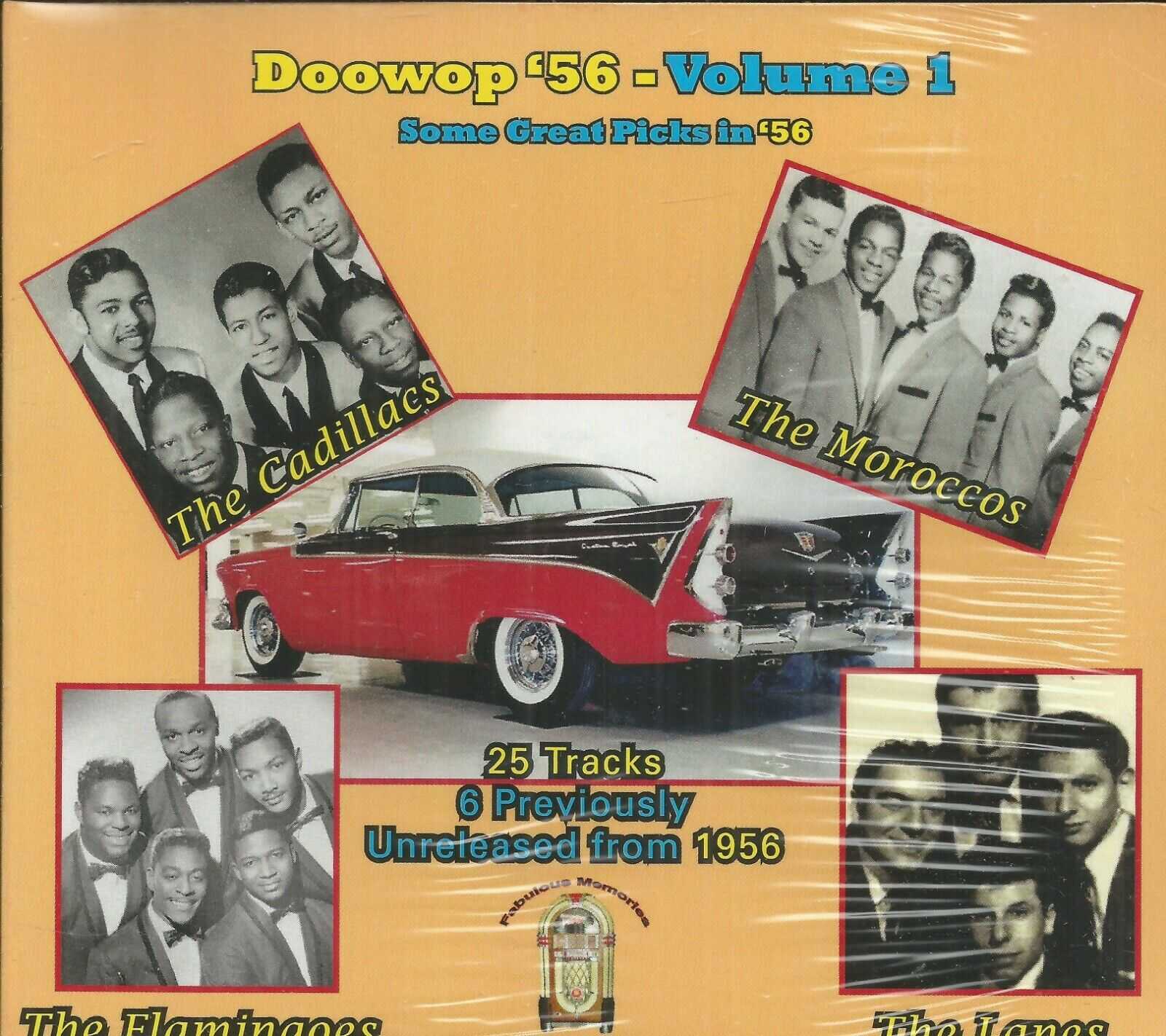 DOO WOP CD - 1956 - VOL 1 BRAND NEW MLPS PACKAGING