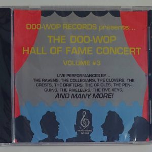 DOO WOP HALL OF FAME CONCERT - DWR VOL 3   CD BRAND NEW