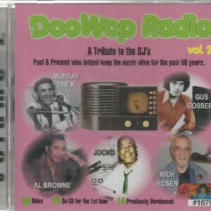 DOO WOP RADIO CD  - Volume 2    Brand New    30 Tracks on Crystal Ball