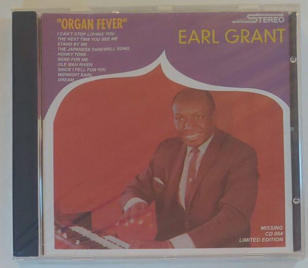 EARL GRANT - ORGAN FEVER   CD BRAND NEW