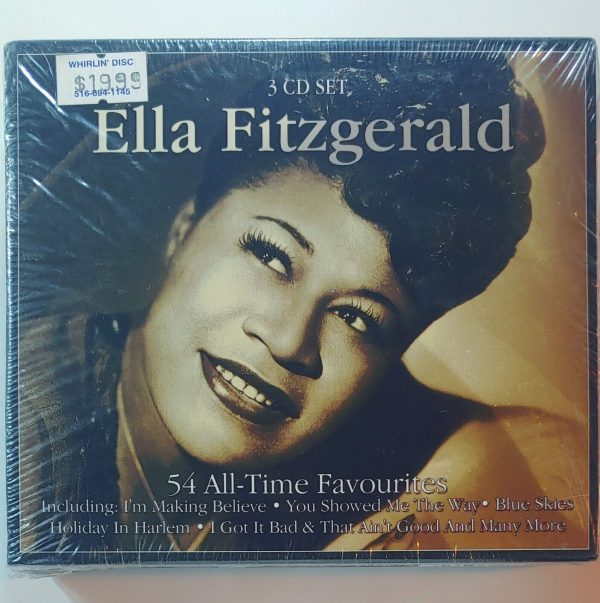 ELLA FITZGERALD - 54 ALL TIME FAVOURITES  CD BRAND NEW