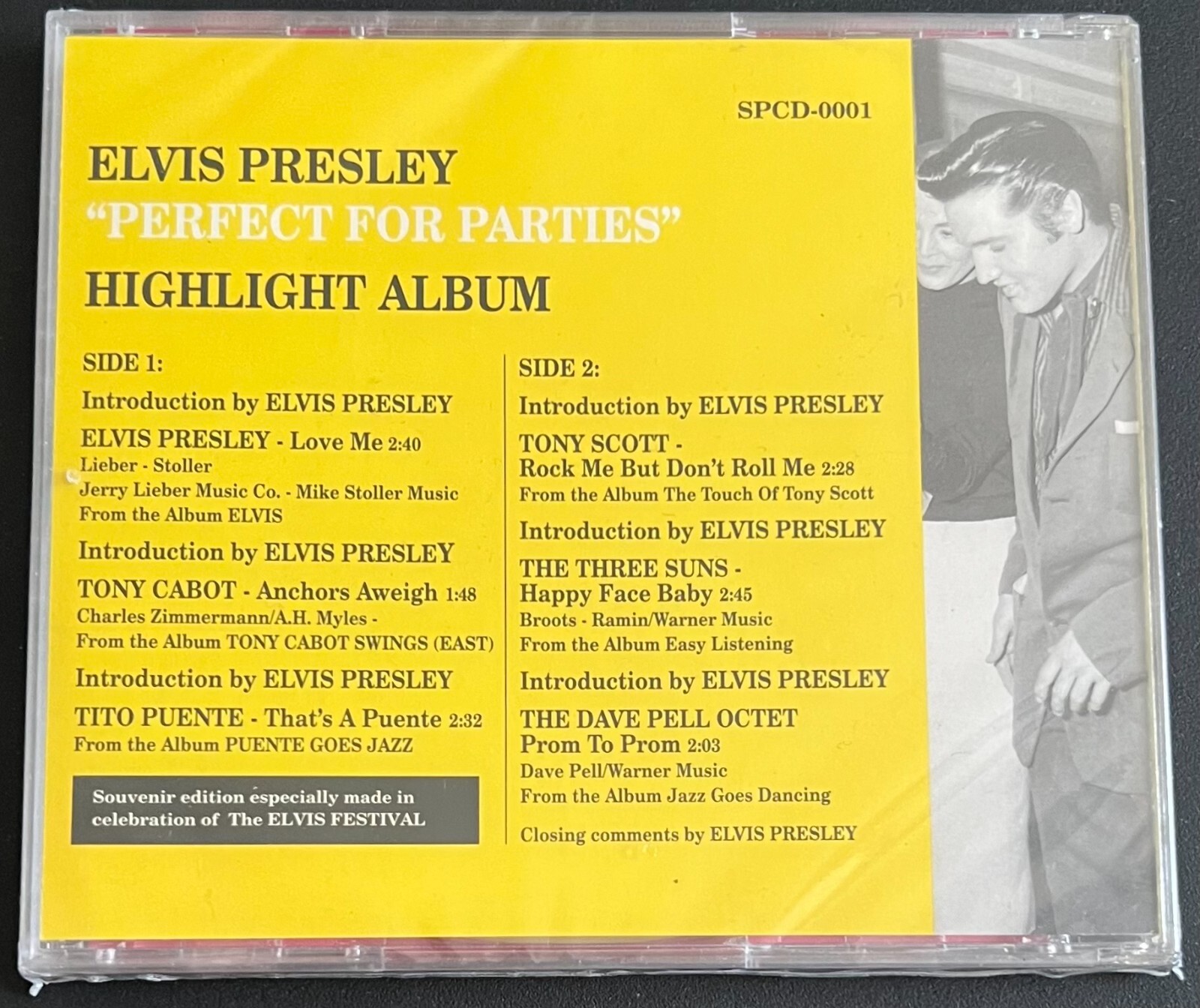 ELVIS PRESLEY - PERFECT FOR PARTIES - HIGHLIGHT ALBUM - CD BRAND NEW - Image 3