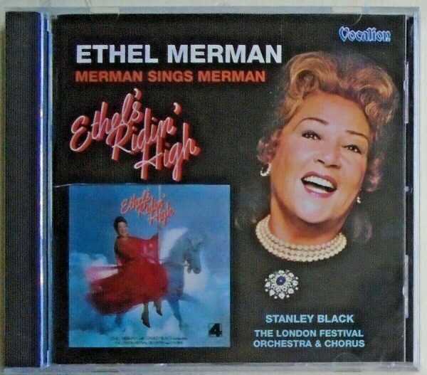 ETHEL MERMAN - CD - Merman Sings Merman - Ethel's Ridin' High - BRAND NEW
