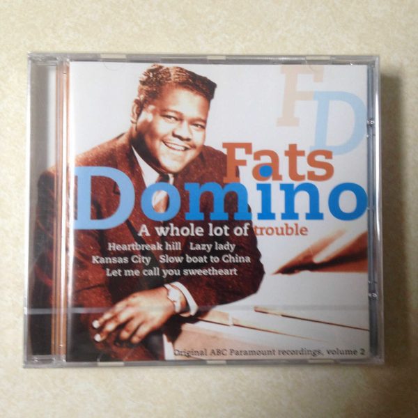 FATS DOMINO  - ORIGINAL ABC  WHOLE LOT OF TROUBLE - BRAND NEW CD