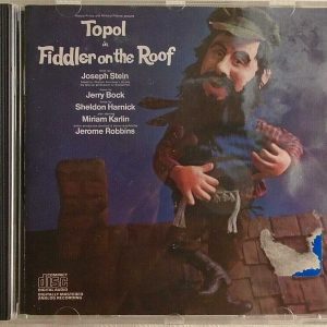 FIDDLER ON THE ROOF - CD - London Cast (Original London Production) - LIKE NEW