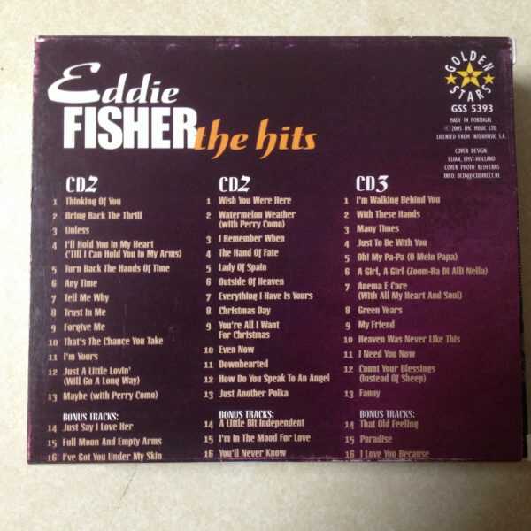 FISHER, EDDIE - HITS - CD - Image 3