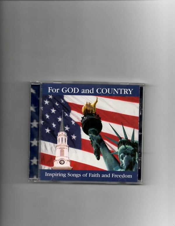 FOR GOD AND COUNTRY-BRAND NEW CD