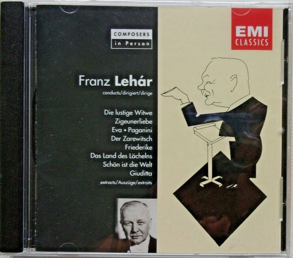 FRANZ LEHAR - CD - Composers In Person - BRAND NEW