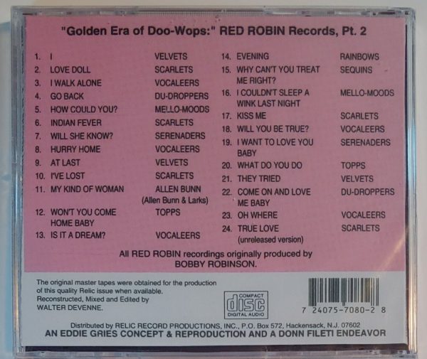GOLDEN ERA OF DOO WOPS - RAINBOW   CD BRAND NEW - Image 3