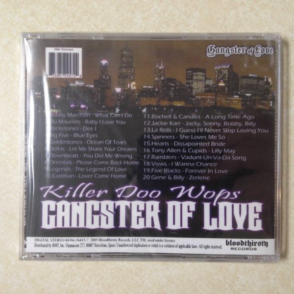 Gangster of Love - Killer Doo Wops - Big Five Rocketones - BRAND NEW CD - Image 3