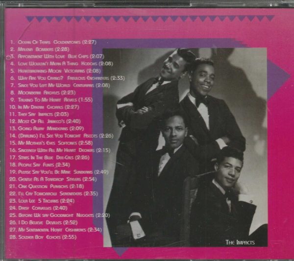HARMONY CLASSICS VOLUME. 1 - 28 Killer Doo-Wop Ballads - CD - LIKE NEW - Image 3