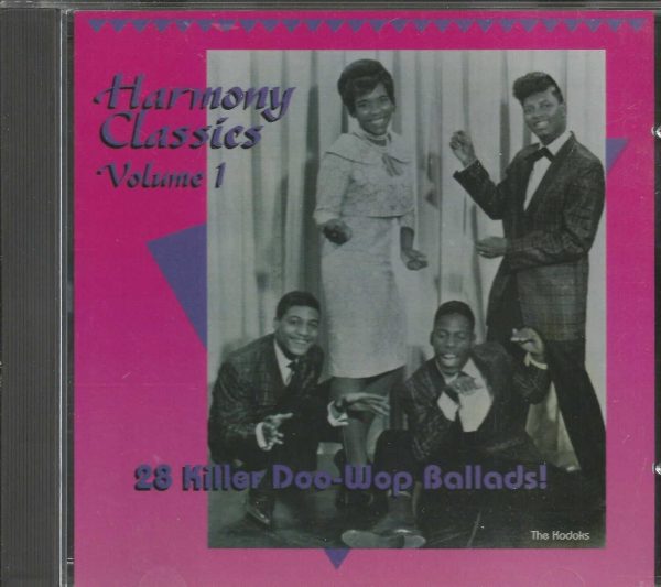 HARMONY CLASSICS VOLUME. 1 - 28 Killer Doo-Wop Ballads - CD - LIKE NEW