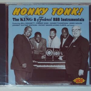HONKY TONK - KING & FEDERAL R&B INSTRUMENTALS  CD BRAND NEW